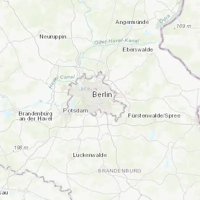 Map showing location of Plänterwald (52.481060, 13.472760)
