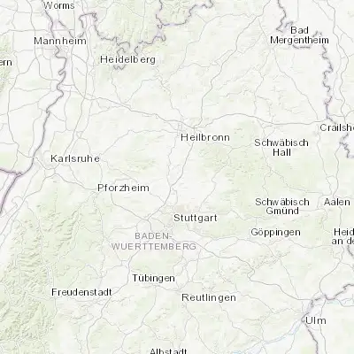 Map showing location of Pleidelsheim (48.959200, 9.203110)
