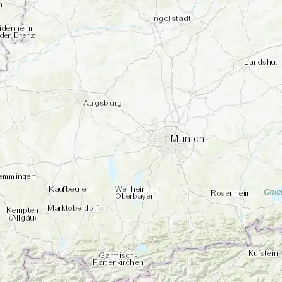 Map showing location of Puchheim (48.150000, 11.350000)
