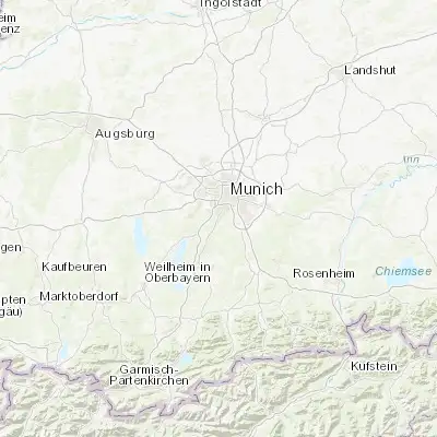 Map showing location of Pullach im Isartal (48.061220, 11.521480)
