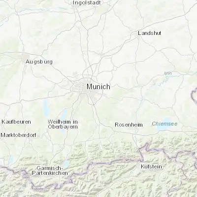 Map showing location of Putzbrunn (48.075790, 11.715720)