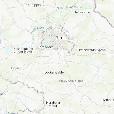 Map showing location of Rangsdorf (52.291260, 13.419460)