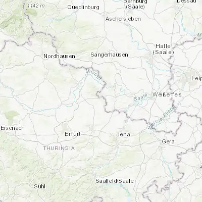 Map showing location of Rastenberg (51.174960, 11.420290)