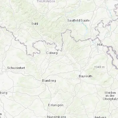 Map showing location of Redwitz an der Rodach (50.173230, 11.208330)