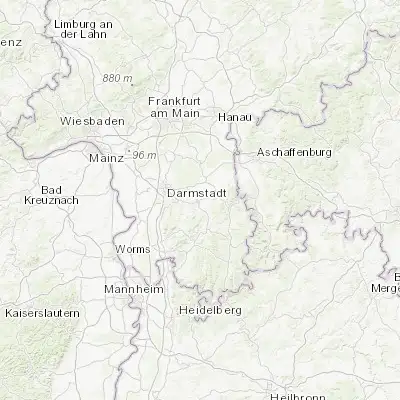 Map showing location of Reinheim (49.829230, 8.835720)