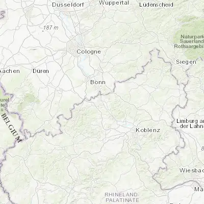 Map showing location of Remagen (50.578790, 7.227030)