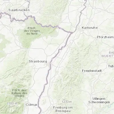 Map showing location of Rheinau (48.666020, 7.936590)