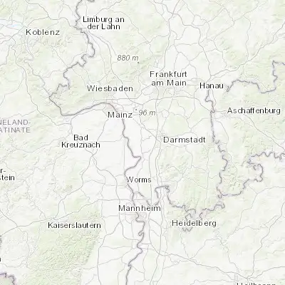 Map showing location of Riedstadt (49.834110, 8.496210)