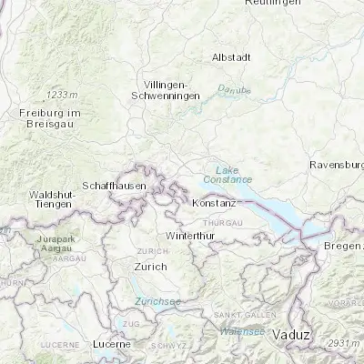 Map showing location of Rielasingen-Worblingen (47.734650, 8.840130)