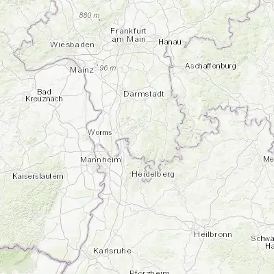 Map showing location of Rimbach (49.625000, 8.763060)