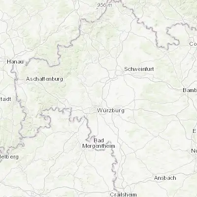 Map showing location of Rimpar (49.856920, 9.957050)