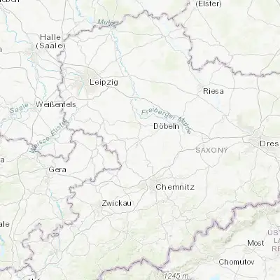 Map showing location of Rochlitz (51.050070, 12.797540)