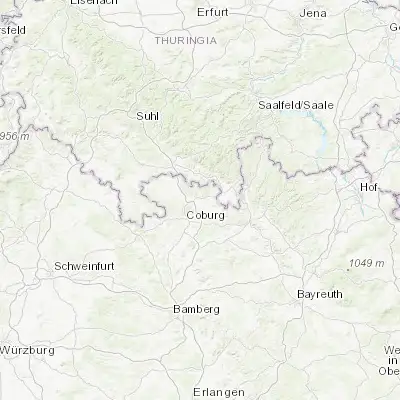 Map showing location of Rödental (50.295160, 11.041220)