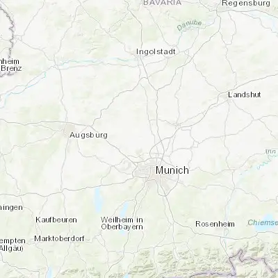 Map showing location of Röhrmoos (48.329660, 11.446720)