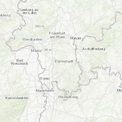 Map showing location of Roßdorf (49.859720, 8.761670)