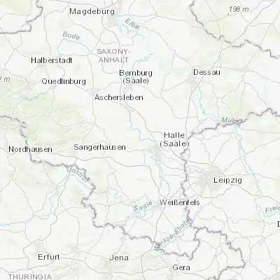 Map showing location of Salzmünde (51.526620, 11.826500)