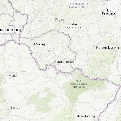 Map showing location of Sankt Ingbert (49.276970, 7.116720)