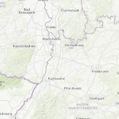 Map showing location of Sankt Leon-Rot (49.265930, 8.618030)