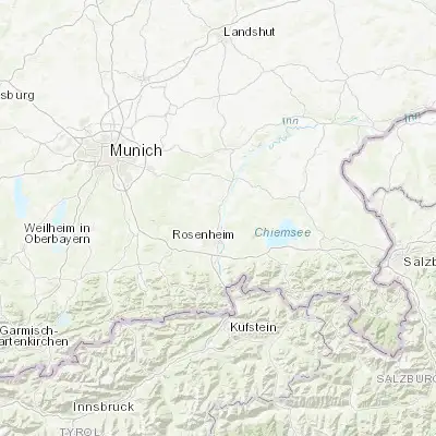 Map showing location of Schechen (47.929110, 12.123930)