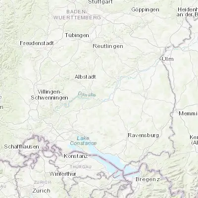 Map showing location of Scheer (48.072920, 9.294860)
