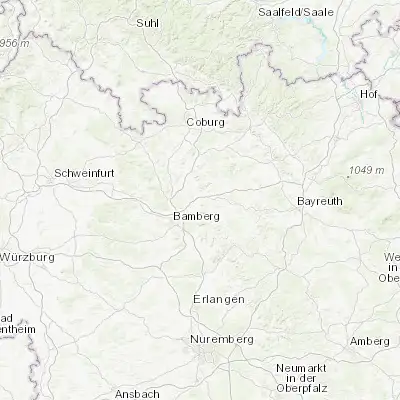 Map showing location of Scheßlitz (49.975680, 11.032990)