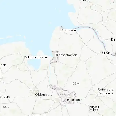Map showing location of Schiffdorf (53.533330, 8.650000)