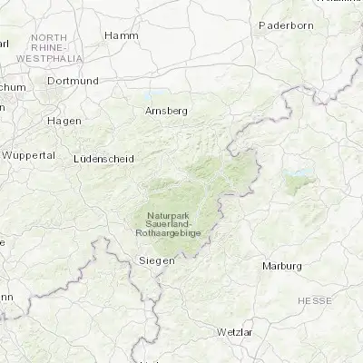 Map showing location of Schmallenberg (51.154730, 8.285050)