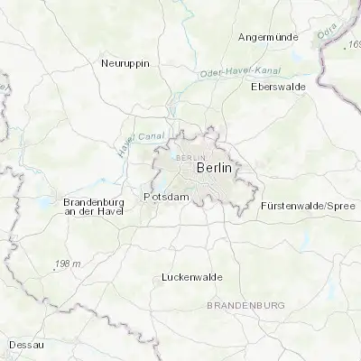 Map showing location of Schmargendorf (52.475170, 13.290710)