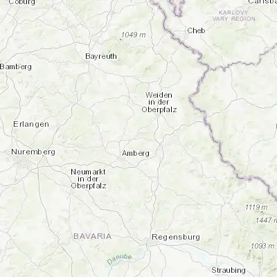 Map showing location of Schnaittenbach (49.546920, 12.001840)