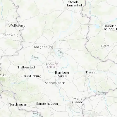 Map showing location of Schönebeck (52.016820, 11.730700)