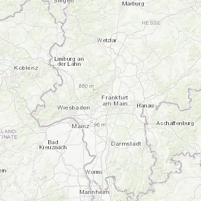 Map showing location of Schwalbach am Taunus (50.150000, 8.533330)