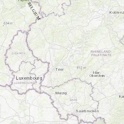 Map showing location of Schweich (49.822150, 6.752560)