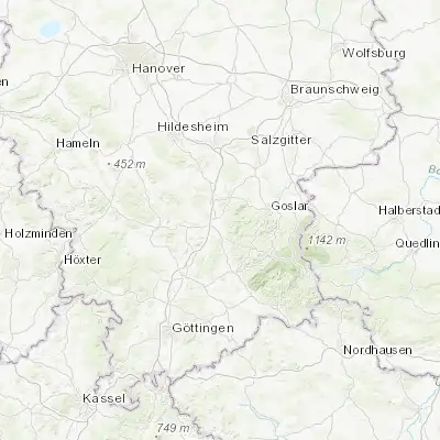 Map showing location of Seesen (51.890950, 10.178470)
