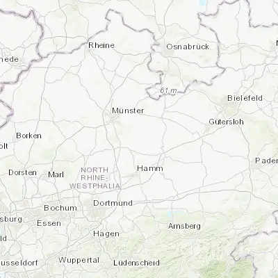 Map showing location of Sendenhorst (51.843030, 7.829960)
