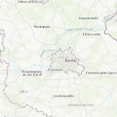 Map showing location of Siemensstadt (52.540530, 13.262940)