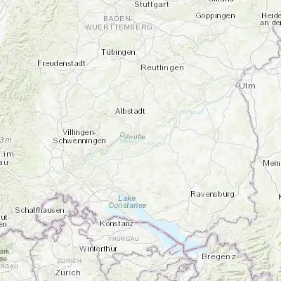 Map showing location of Sigmaringen (48.088290, 9.230330)
