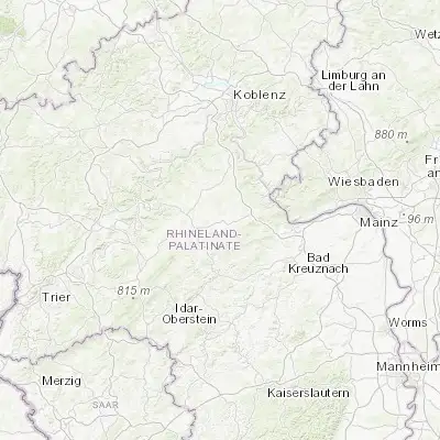 Map showing location of Simmern (49.981980, 7.523510)