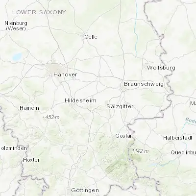 Map showing location of Söhlde (52.188980, 10.232390)
