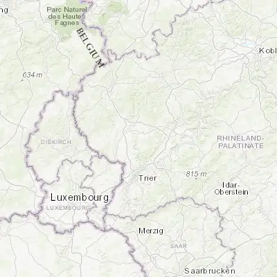 Map showing location of Speicher (49.933330, 6.633330)
