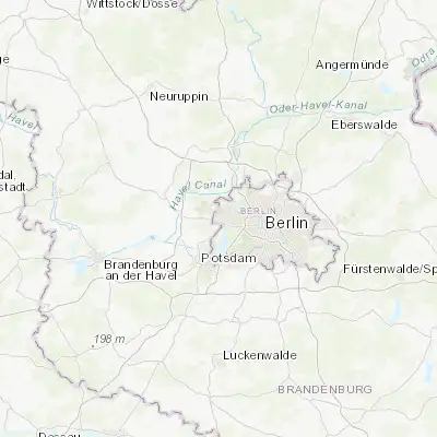 Map showing location of Staaken (52.536610, 13.150570)