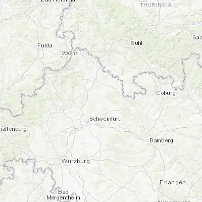 Map showing location of Stadtlauringen (50.187080, 10.361640)