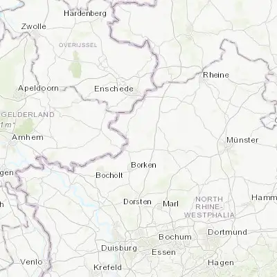 Map showing location of Stadtlohn (51.993990, 6.919180)
