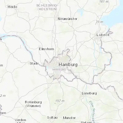Map showing location of Steilshoop (53.610280, 10.059170)