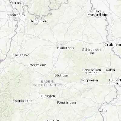 Map showing location of Steinheim an der Murr (48.968210, 9.277080)