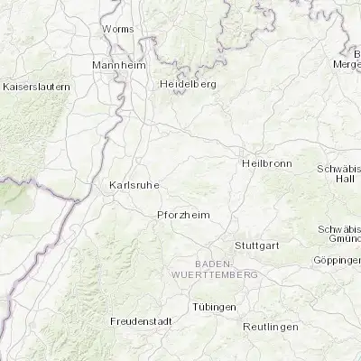 Map showing location of Sternenfels (49.051390, 8.850830)