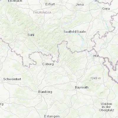Map showing location of Stockheim (50.306390, 11.281720)