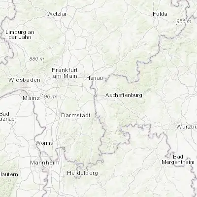 Map showing location of Stockstadt am Main (49.970050, 9.071530)