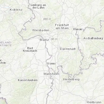 Map showing location of Stockstadt am Rhein (49.809440, 8.472780)