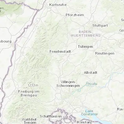 Map showing location of Sulz am Neckar (48.362410, 8.633090)
