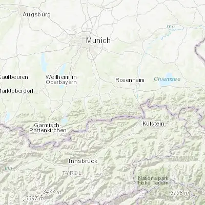 Map showing location of Tegernsee (47.712300, 11.758200)
